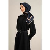 Armine Desenli Saf Ipek Twill Eşarp 9301- 52