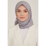 Armine Düz Twill Eşarp - Gri 772