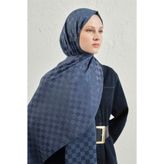 Armine Elegance İpek Pamuk Dama Şal 02