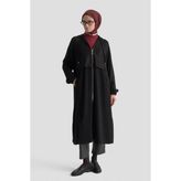 Armine File Detaylı Kap Siyah - 44
