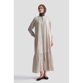 Armine Fırfırlı Basic Ferace BEJ