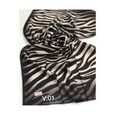 Armine Kadın Zebra Desen Modal Şal V01