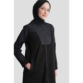 Armine Kapitone Mixli Kap Siyah
