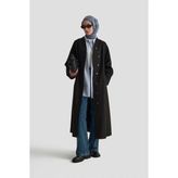 Armine Kaşe Manto 25K8603 Siyah - 38
