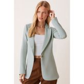 armonika Kadın Mint Tek Düğmeli Ceket ARM-20K001020