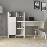 Arnetti Buğra Beyaz Çalışma Masası