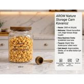Arow Nature Storage 2 Lt Cam Kavanoz - Şeffaf