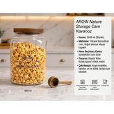 Arow Nature Storage 3.6 Lt Cam Kavanoz - Şeffaf