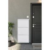 Arpelia 3'Lü Metal Ayakkabılık Beyaz Stok: 19400100000300