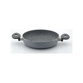 Arselon Granit Sahan - 24 cm. Çift Kulplu - Gri