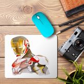 Art Hediye Iron Man Baskılı 23x19 cm Mouse Pad