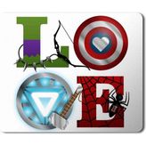 Art Hediye Marvel Avengers Love Baskılı Mouse Pad Mousepad