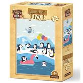 Art Kids Sevimli Penguenler 25 Parça Ahşap Puzzle