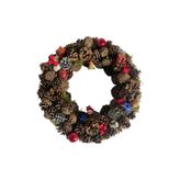 ART PINE YILBAŞI NOEL YENİYIL KOZALAK KAPI SÜSÜ ÇELENK