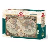 Art Puzzle 260 Parça Dünya Haritası Puzzle