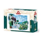 Art Puzzle 260 Parça Sahil Kafe Puzzle