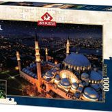 Art Puzzle 5264 1000 Parça Neon Sultan Ahmed Camii Puzzle