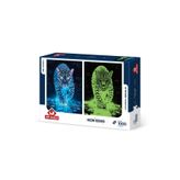 Art Puzzle Mavi Jaguar 1000 Parça Neon Puzzle