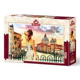Art Puzzle Venedik'e Bakış 1500 Parça Puzzle