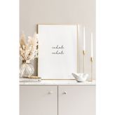 Artavessa Tek Parça Çerçeve Görünümlü Mdf Tablo
