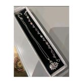 ArtBDesign Kuğu Kolye Lale Bileklik Set