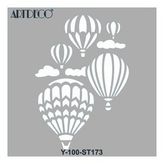 Artdeco 30x30 cm Balonlar 173 Stencil