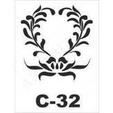 Artebella C-32 15X20 cm Stencil