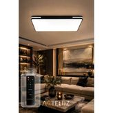 ARTELUZ DİKDÖRGEN MODEL MODERN PLAFONYER AVİZE (90X60 CM)