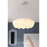 Arteluz Luxury Bulut Model Modern Sarkit Avize (45 Cm) Beyaz