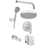 Artema Flow Soft Ankastre Banyo Seti 3 Yollu A49321 - Gri
