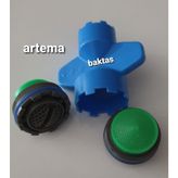 Artema Gizli Perlatör 22 MM Yeşil