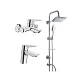 Artema Solid S Banyo Bataryası Lavabo Bataryası Trend Robot Duş Seti