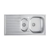 Artenova Aeb 2010 Dekorlu Sol Damlalıklı 1.5 Gözlü Evye