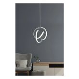 Artı Aydınlatma Modern LED Avize-Beyaz LED - Antrasit