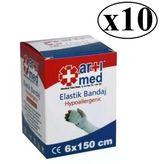 Artımed Elastik Bandaj 6X150 Cm 10 Adet