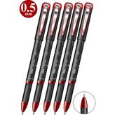 Artlantis Kırmızı Pilot Kalem Dna Gel Pen 5 Adet Scrikss Pilot Kalem 0.5mm Roller Uç Pilot Kalem Ince Uçlu Likit Mürekkepli - Standart