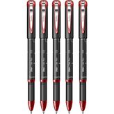 Artlantis Kırmızı Pilot Kalem Dna Gel Pen 5 Adet Scrikss Pilot Kalem 0.7 mm Roller Uçlu Pilot Kalem Ince Uçlu Likit Mürekkepli - 0.7mm - Standart