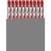 Artlantis Kırmızı Pilot Kalem Nb-68 Needle Point Pen 10 Adet Scrikss Pilot Kalem 0.5 mm Iğne Uçlu Kalem Ince Uçlu Likit Mürekkepli - 0.5mm - Standart