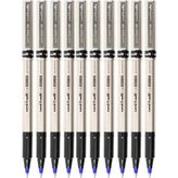 Artlantis Mavi Pilot Kalem UB-177 Fine Deluxe 10 Adet Uniball Pilot Kalem 0.5 mm Roller Uçlu Pilot Kalem Ince Uçlu Likit Mürekkep - 0.5mm - Standart