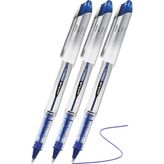 Artlantis Mavi Pilot Kalem UB-200 Vision Elite 0.8mm 3 Adet Uniball Pilot Kalem 0.8 mm Roller Uçlu Pilot Kalem Ince Uçlu Likit - Standart