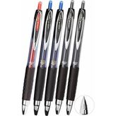 Artlantis Mavi Siyah Kırmızı Pilot Kalem 5 Adet Uniball Signo 207 0.7 mm Roller Pilot Kalem UMN-207 Likit Mürekkepli Pilot Kalem - Standart - 0.7mm