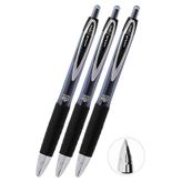 Artlantis Siyah Pilot Kalem 3 Adet Uniball Signo Micro 207 0.5 mm Roller Uçlu Pilot Kalem Umn-207 İnci Uçlu Li