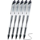 Artlantis Siyah Pilot Kalem UB-200 Vision Elite 0.8mm 5 Adet Uniball Pilot Kalem 0.8 mm Roller Uçlu Pilot Kalem Ince Uçlu Likit - Standart