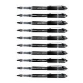 Artlantis Siyah Pilot Kalem UB-205 Vision Elite 0.5mm 10 Adet Uniball Pilot Kalem 0.5 mm Roller Uçlu Pilot Kalem İnce Uçlu Likit