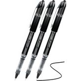 Artlantis Siyah Pilot Kalem UB-205 Vision Elite 0.5mm 3 Adet Uniball Pilot Kalem 0.5 mm Roller Uçlu Pilot Kalem Ince Uçlu Likit - Standart