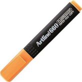 Artline 660 10-40 mm Turuncu Kesik Uç Fosforlu Kalem