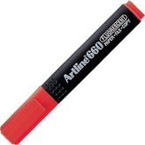 Artline 660 Kırmızı 6 Adet Fosforlu Kalem