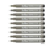Artline 9'lu Tam Set Drawing System Teknik Çizim Kalemi