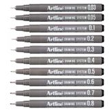 Artline Drawing System Teknik Çizim Kalemi 10'lu Set