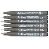Artline Drawing System Teknik Çizim Kalemi 6'lı Set